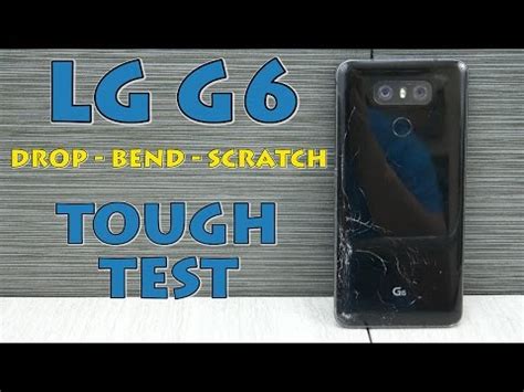 lg g6 drop test rating|LG G6 Durability .